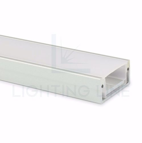 Beleuchtungsprofil für Aufbau - PR-SL09-12-S3 - Ledpoint - Einbau / LED / Aluminium