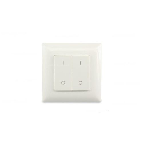 Druckschalter - SK-PF1-2 - Ledpoint - Aufputz / doppelt / modern