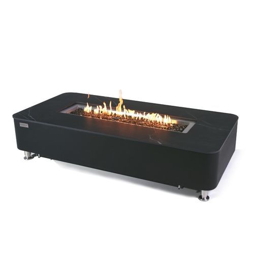 Garten-Feuerstelle / Gas - ELEMENTI PLUS - VALENCIA - ELEMENTI - Propan / Verbundwerkstoff / Beton