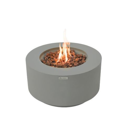 Garten-Feuerstelle / Gas - WATERFORD - ELEMENTI - Propan / Verbundwerkstoff / Beton