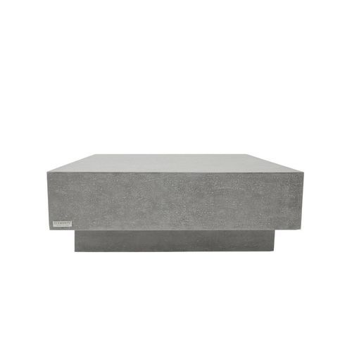 Moderner Tisch - TEVERE - ELEMENTI - Glasfaserbeton / Beton / rechteckig