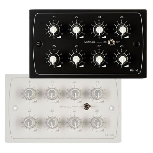 Bedientastatur für Hausautomationssystem - RL-1x8W & RL-1x8B - Cloud Electronics - wandmontiert / für professionellen Gebrauch