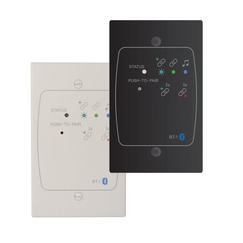 Bedientastatur für Multimediasysteme - BT-1AFW & BT-1AFB - Cloud Electronics - wandmontiert / fernsteuerbar