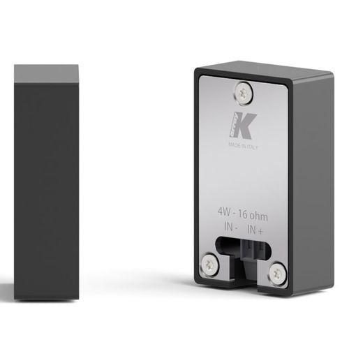 Einbaulautsprecher - Lyzard-KZ1 I - K-array - Wohnbereich / für den Innenraum / Aluminium