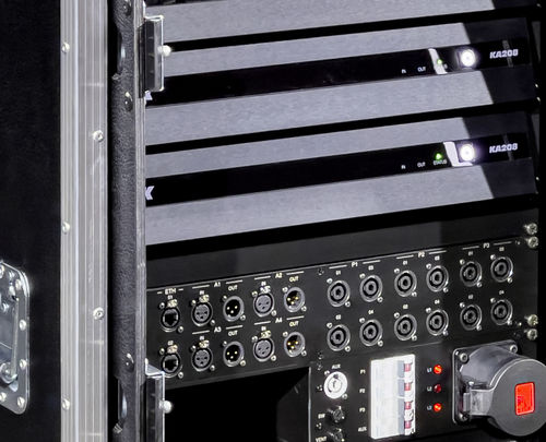Passiver Verstärker - K-RACK-M-208 - K-array - Audio / mit Internetverbindung
