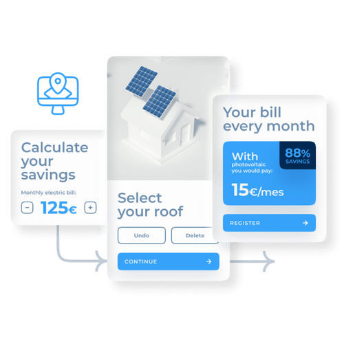 CRM-Software - SALES - Ezzing Renewable Energies SL - für Photovoltaikanlage / automatisiert / Online