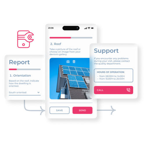 Projektverwaltungssoftware - Work - Ezzing Renewable Energies SL - Datenverwaltung / Berichtsmanagement / für Photovoltaikanlage