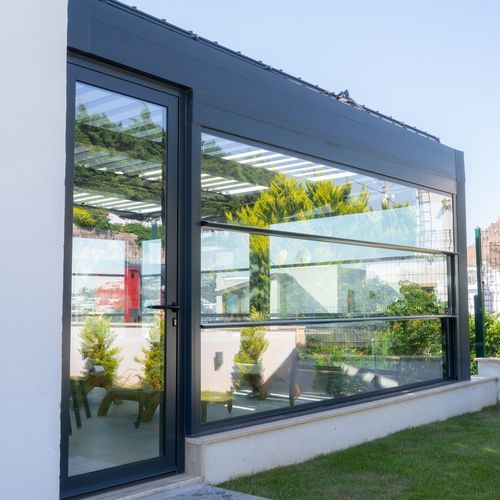 Sicherheitsglasscheibe - SMART GLASS - Smart Sky - mit Doppelverglasung / für Gebäude / farblos