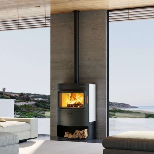 Holz-Kaminofen - Cody - AUSTROFLAMM - 8 kW / freistehend / modern