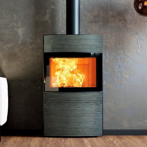 Holz-Kaminofen - Fynn Xtra - AUSTROFLAMM - 6 kW / freistehend / modern