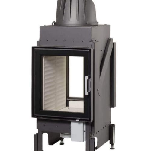 Doppelseitiger Kamineinsatz - 45X51K II - AUSTROFLAMM - Holz / Stahl / modern