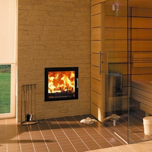 Holz-Kamineinsatz - 55x57 K 2.0 - AUSTROFLAMM - modern