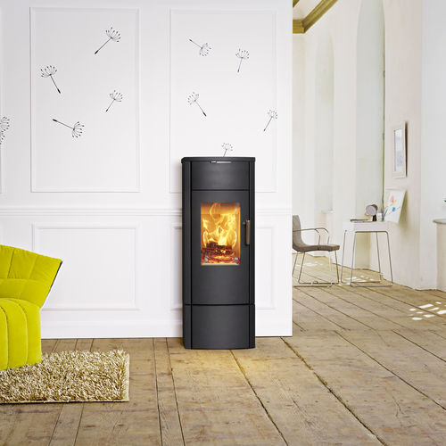 Holz-Kaminofen - Jini Xtra - AUSTROFLAMM - 4 kW / freistehend / modern
