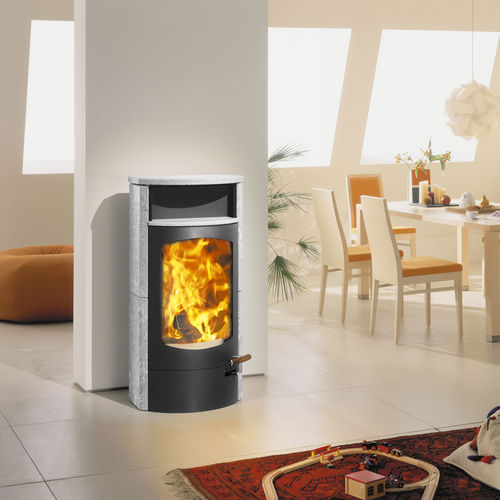 Holz-Kaminofen - Koko 2.0 - AUSTROFLAMM - 6 kW / freistehend / modern
