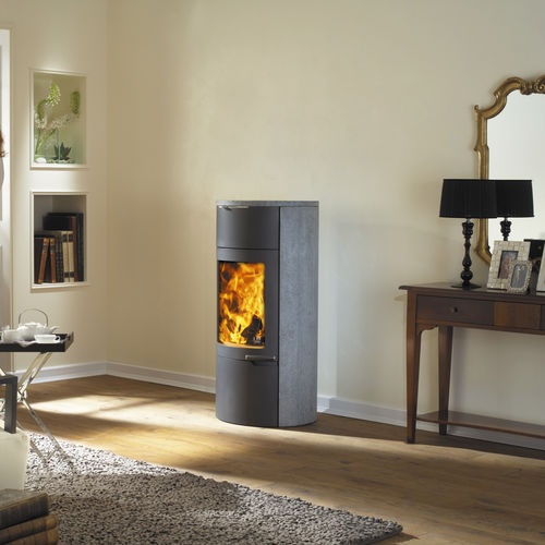 Holz-Kaminofen - Uno Xtra - AUSTROFLAMM - 7 kW / freistehend / modern