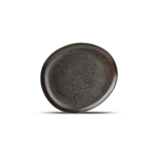 Flache-Teller - Ceres : 604600 - Fine2Dine - rund / Porzellan / schwarz