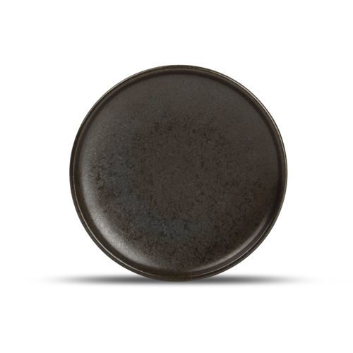 Flache-Teller - Ceres : 604599 - Fine2Dine - rund / Porzellan / schwarz