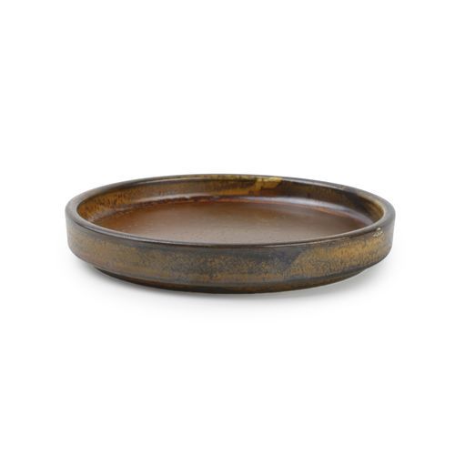 Hohler Teller - Escura : 604000 - Fine2Dine - rund / Porzellan / braun