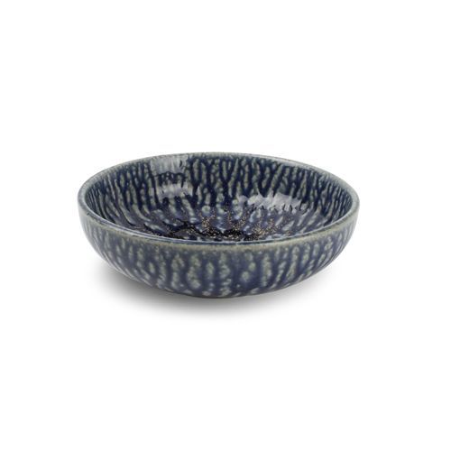 Hohler Teller - Oxido Cobalt : 605030 - Fine2Dine - rund / Porzellan / Motiv