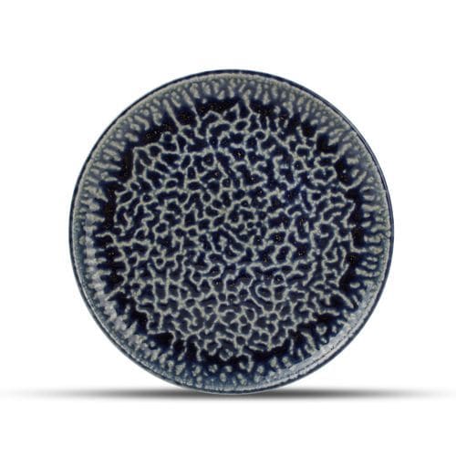 Flache-Teller - Oxido Cobalt : 605021 - Fine2Dine - rund / Porzellan / Motiv