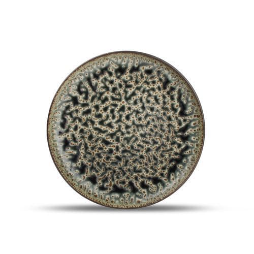 Flache-Teller - Oxido Emerald : 605035 - Fine2Dine - rund / Porzellan / Motiv