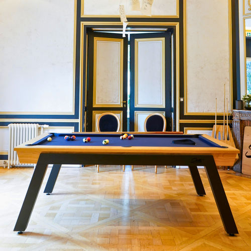 Moderner Billardtisch - Scipion  - STELLA BABY-FOOT & BILLARDS - für Privatgebrauch / für Gewerbegebrauch / Eiche