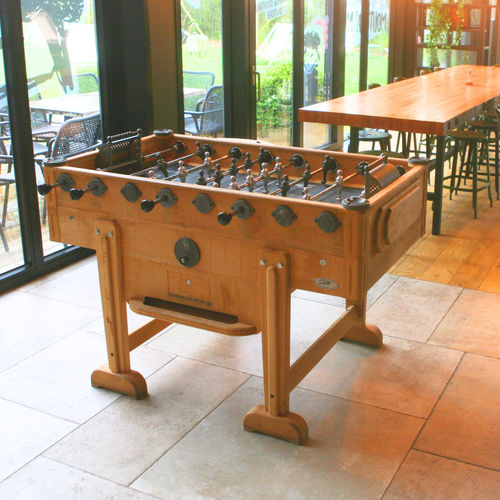 Klassischer Tischfußball - Retro Vieilli - STELLA BABY-FOOT & BILLARDS - für Privatgebrauch / für Gewerbegebrauch / Chromstahl