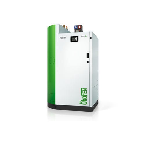 Solarheizkessel - Pellematic Smart XS - oekofen - Pellet / mit Warmwasserbereiter / Wohnbereich