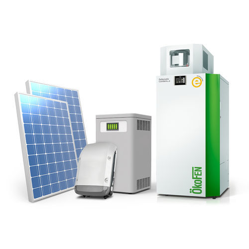 Solarheizkessel - myEnergy365 - oekofen - Pellet / nur für Heizzwecke / mit Warmwasserbereiter