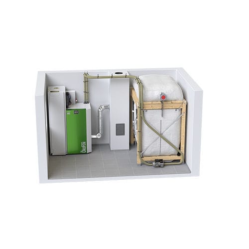 Elektrischer Akku - Smartlink All-in-One - oekofen - modern / Metall / weiß