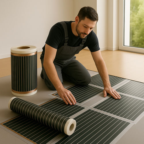 Elektrische Fußbodenheizung - KTH33 - CWT PREVAL FRANCE - für Wohnhaus / für gewerbliche Nutzung / für professionellen Gebrauch