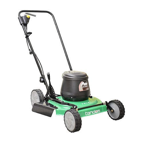 Handgeführter Rasenmäher - POLO LITE - Tandem Lawn Industries - elektrisch / mit Eigenantrieb