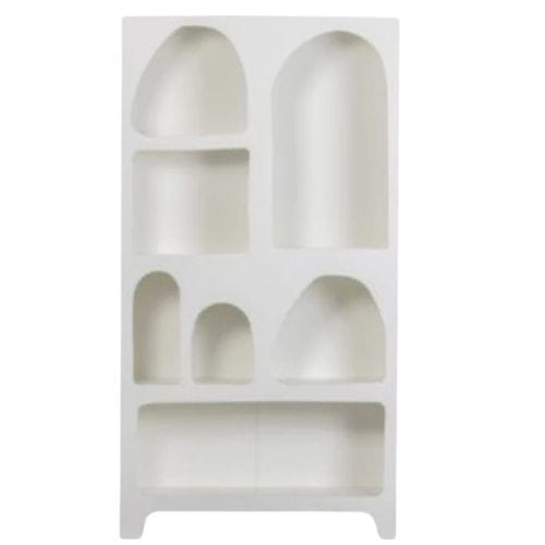 Hohes Bücherregal - ORGANIC - TRUST MOBILIER - modern / MDF / mit Stauraum
