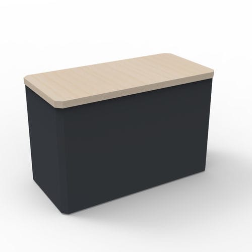 Holz-Aufbewahrungsbox - MBG101 - WOODSAKA KFT. - Aluminium