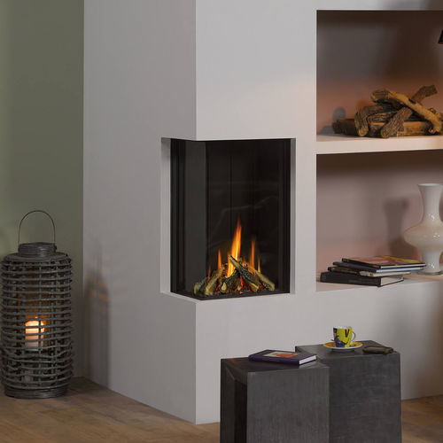 Gaskamin - Trimline 38  - thermoCet International BV - wandmontiert / Ecken / doppelseitig
