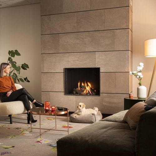 Gaskamin - Trimline 83 Front - Trimline Fires - Einbau / für Wandmontage / Einseitig