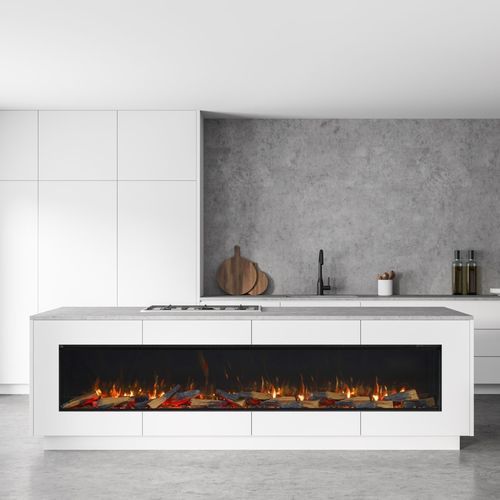 Elektrokamin - Trimline 220E Solus - Trimline Fires - Einbau / für Wandmontage / Ecken