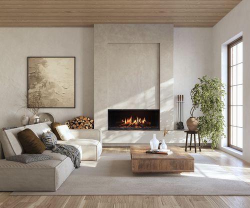 Elektrokamin - Trimline iX10 Solus - Trimline Fires - Einbau / wandmontiert / für Wandmontage