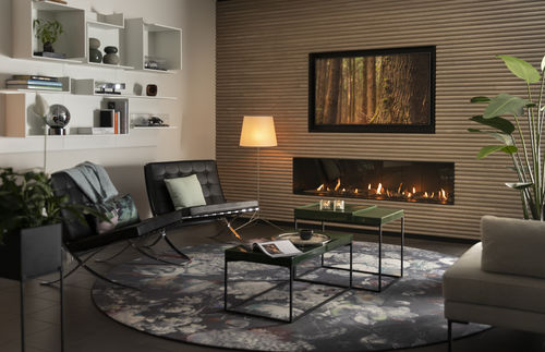 Gaskamin - Trimline 170H Front - Trimline Fires - Einbau / für Wandmontage / Einseitig