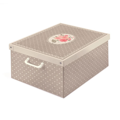 Karton-Aufbewahrungsbox - Pois - Lavatelli S.r.l. - mit Deckel / für Schränke