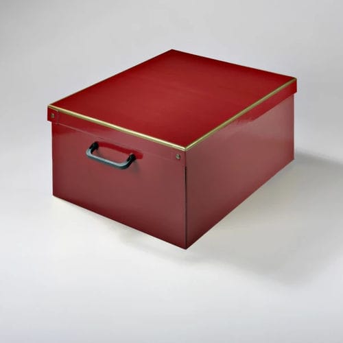 Karton-Aufbewahrungsbox - Baulotto Bordeaux - Lavatelli S.r.l. - mit Deckel / für Schränke
