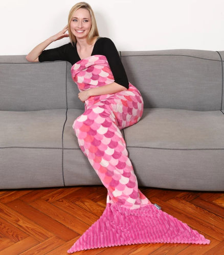 Polyester-Decke - Kanguru Sirena Lilla - Lavatelli S.r.l.