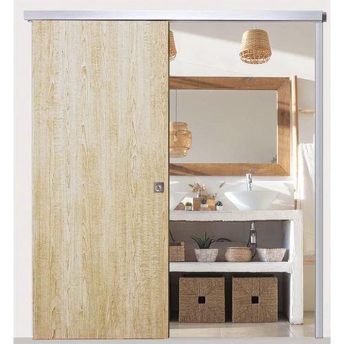 Tür-Set / anodisiertes Aluminium - KC0890 - EUROWALE - für Schiebetür