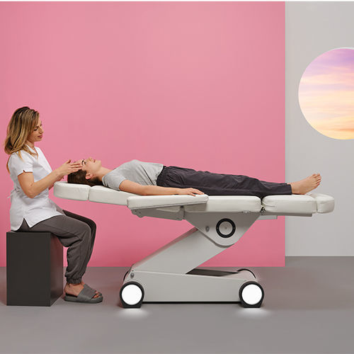 Elektrische Massageliege - B-Light - WEELKO BARCELONA - aus PU / Stahl / höhenverstellbar