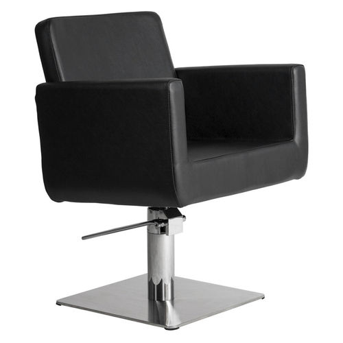 Moderner Friseurstuhl - Chic  - WEELKO BARCELONA - PVC / Edelstahl / Aluminium