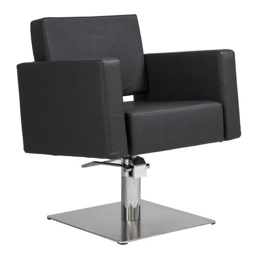 Moderner Friseurstuhl - Flirty - WEELKO BARCELONA - PVC / Edelstahl / mit Hubhydraulik
