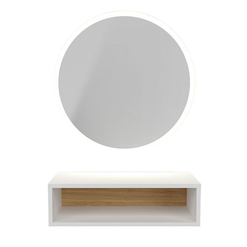 Wandmontierter Spiegel - Nask - WEELKO BARCELONA - für Frisörsalon / für Barbiersalon / modern