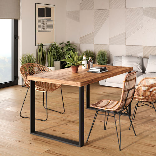 Stahl-Tischgestell - 2040014 - Emuca SA - aus lackiertem Stahl / modern / quadratisch