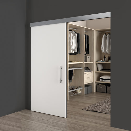 Aluminium-Schiebesystem - 6030562 - Emuca SA - Kunststoff / für Schranktür / für Möbel