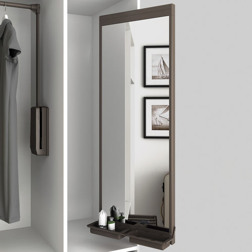 Drehspiegel - 6938613 - Emuca SA - modern / rechteckig / Aluminium